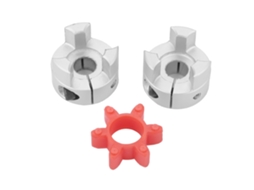 Acoplador Flexível De Eixo Plum D30 L35 Cnc Motor Passo Encoder 10*10mm Alumínio