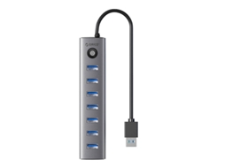 Adaptador Orico Cl7u USB C para hub USB 3.0 de 7 portas (cinza)