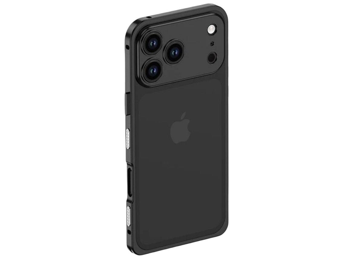 Capa Antichoques Para Iphone 18 Pro Com Proteção De Câmara