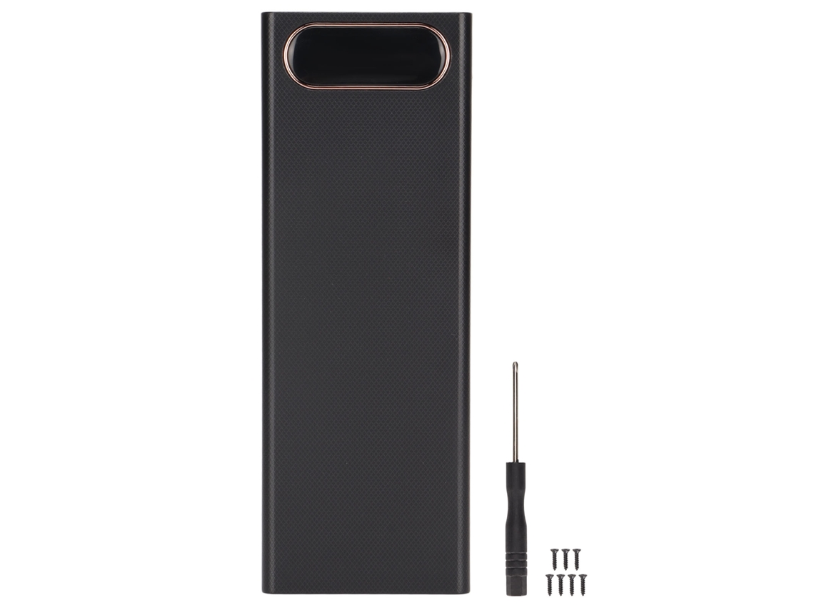 Kit de Power Bank sem solda com suporte para bateria 18650 de 10 células
