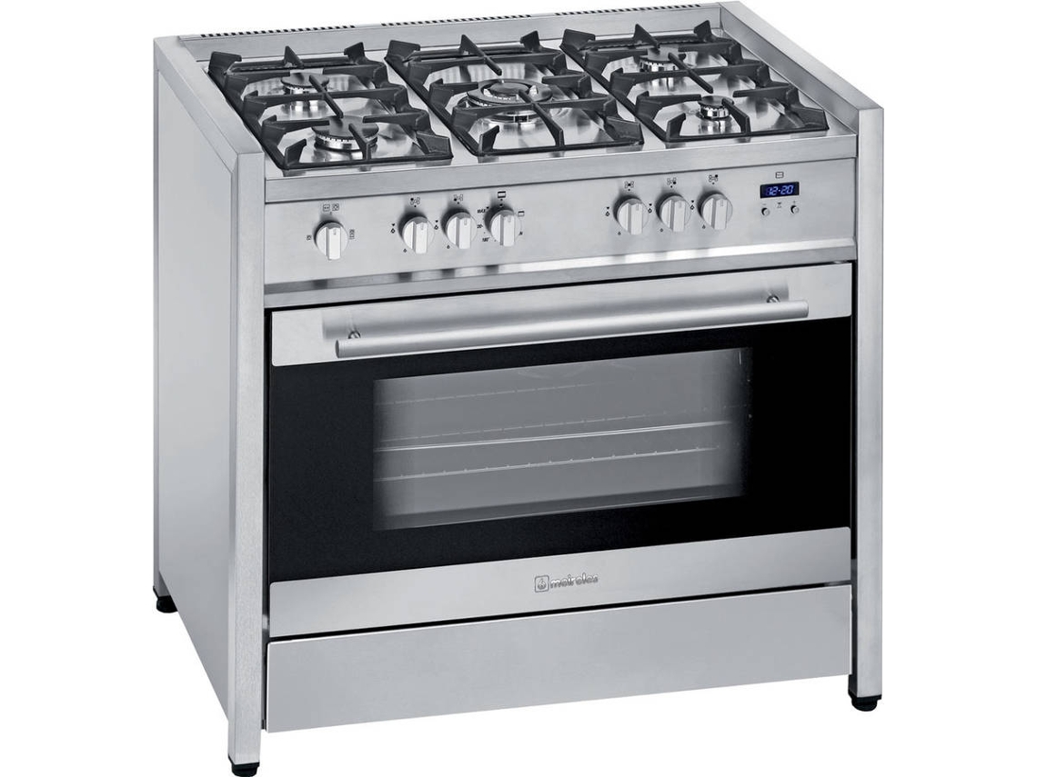 Fogão MEIRELES G 110 X (116 L - Gás Natural - Inox)