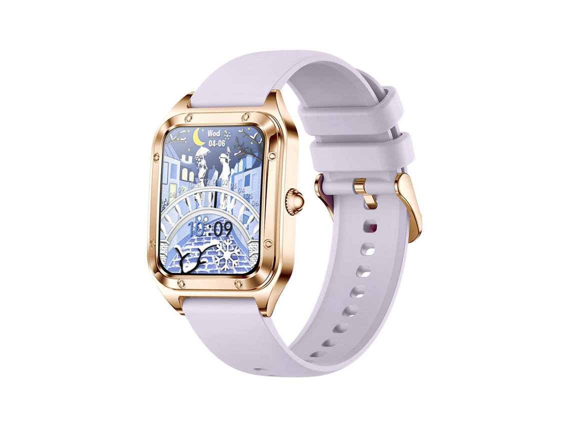 Barra Lateral Do Smart Watch SHAH ARPAN Editor de Componentes Roxo Claro