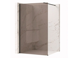 Parede De Chuveiro Rea Flexi Marrom 120 Black