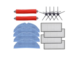 Acessórios: Escovas/filtros/panos de Limpeza Roborock S7/ S7 Plus/t7/t7 Plus/ T7s T7s Plus BRILVIBERA (14 Peças)