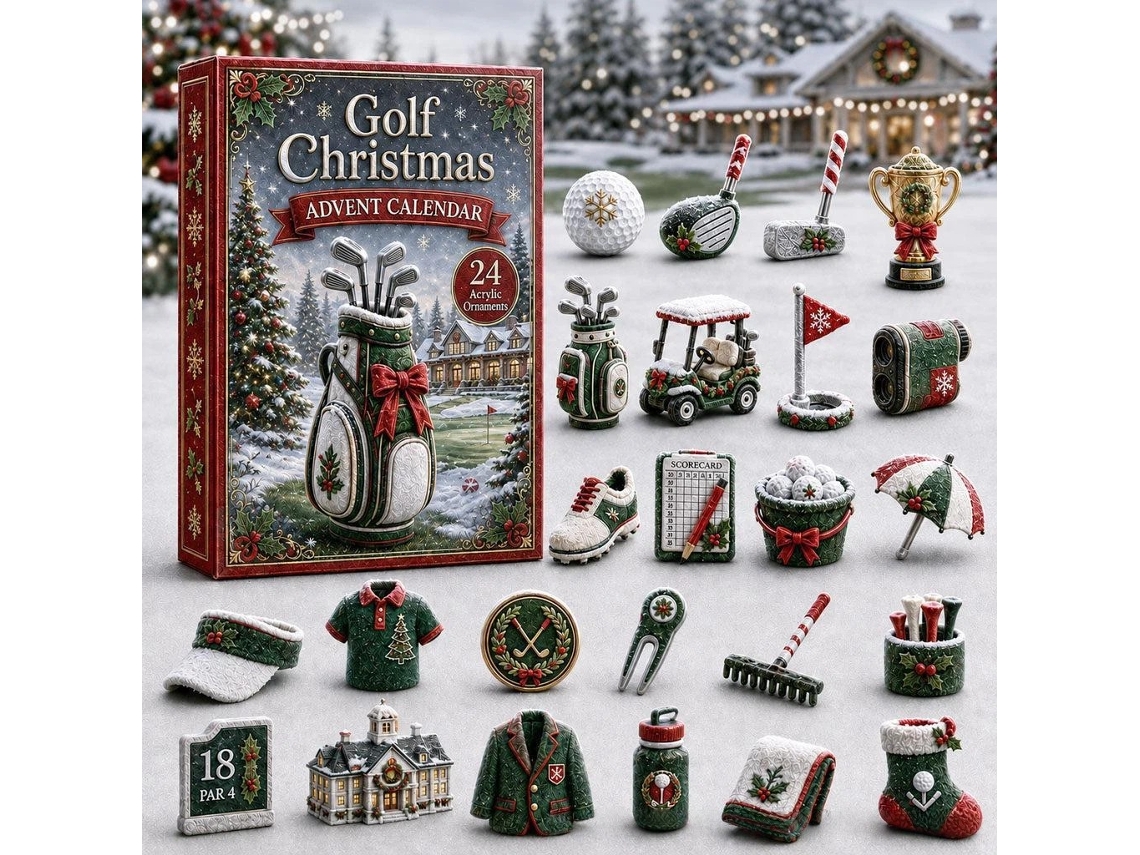 Calendário Do Advento 2d 2026 (golfe De Natal)