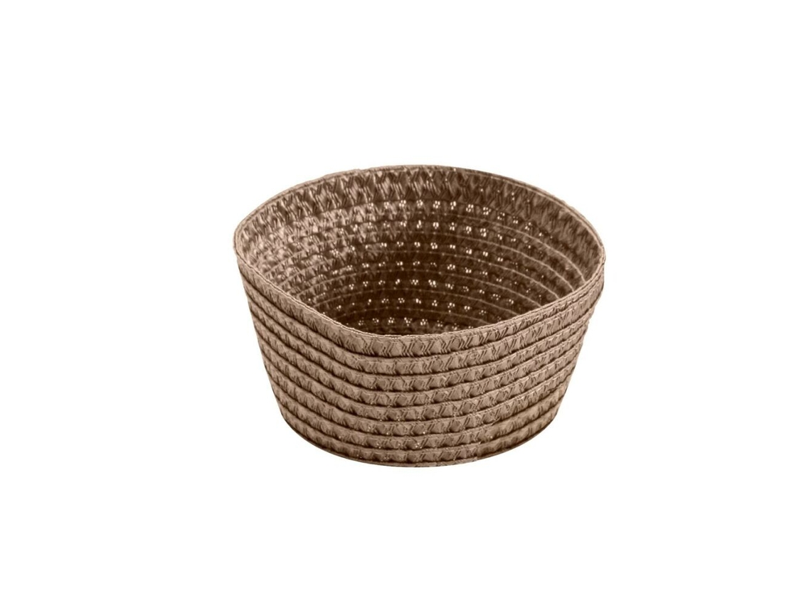 Cesto VERSA Beige (9 x 9 x 18 cm)
