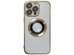 Capa De Tpu Para Iphone 14 Pro Max - Revestimento Eletroplástico - Magsafe