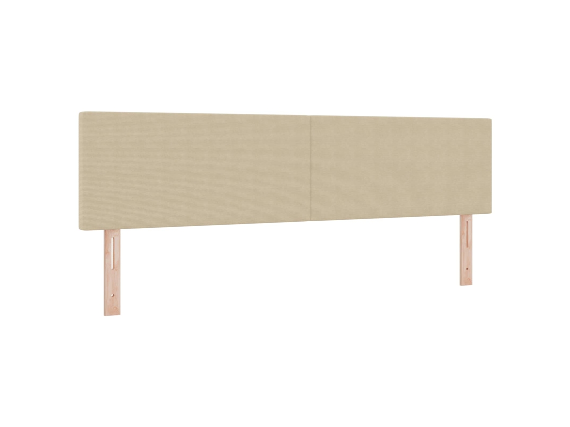 Vidaxl Cabeceira Cinza Verde Claro 180 Cm Tecido De Veludo Cotele