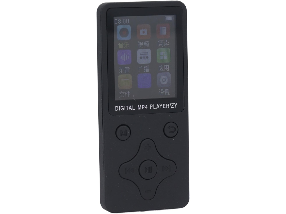 Cuifati 32gb Mp3 Mp4 Player, Hifi Bluetooth 5 0, Reprodutor De Música Com Tela 1, 8 Polegadas, Suporta Cartão Sd De