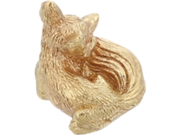 Puxador De Latão Para Móveis, Estilo Raposa, Madeira Maciça, Gaveta Com Acabamento Original.
