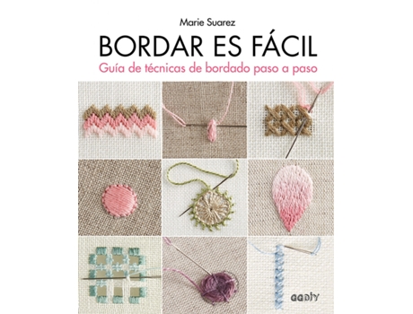 Livro Bordar Es Fácil de Marie Suarez (Espanhol)
