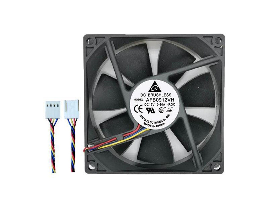 Para Delta Afb0912vh Aub0912vh 9025 12v 0,60a Ventilador De Resfriamento Axial De 4 Fios