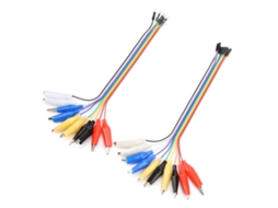 Laxiscreed Clip De Águia Para Fios Jumper, 20 Pinos, Macho E Fêmea Para Testes Em Breadboard
