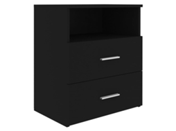 Mesa de cabeceira 50x32x60 cm marrom MAISON EXCLUSIVE
