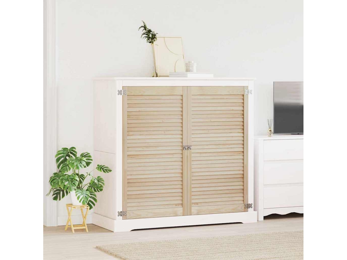 Vidaxl Porta De Armário Com Porta 2 Pcs Natural 110 X 2,1 X 59,5 Cm