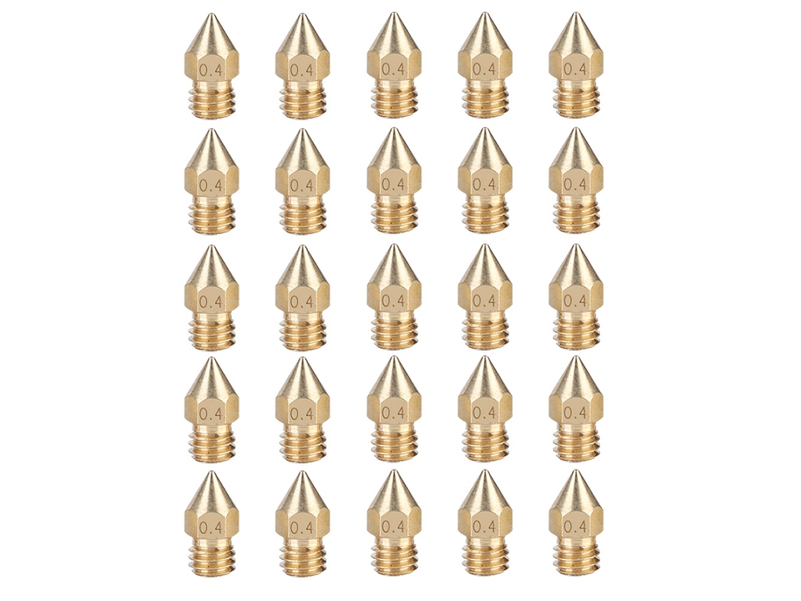 Acessórios De Impressora 3d (bico De Latão Para Impressão Por Extrusão)