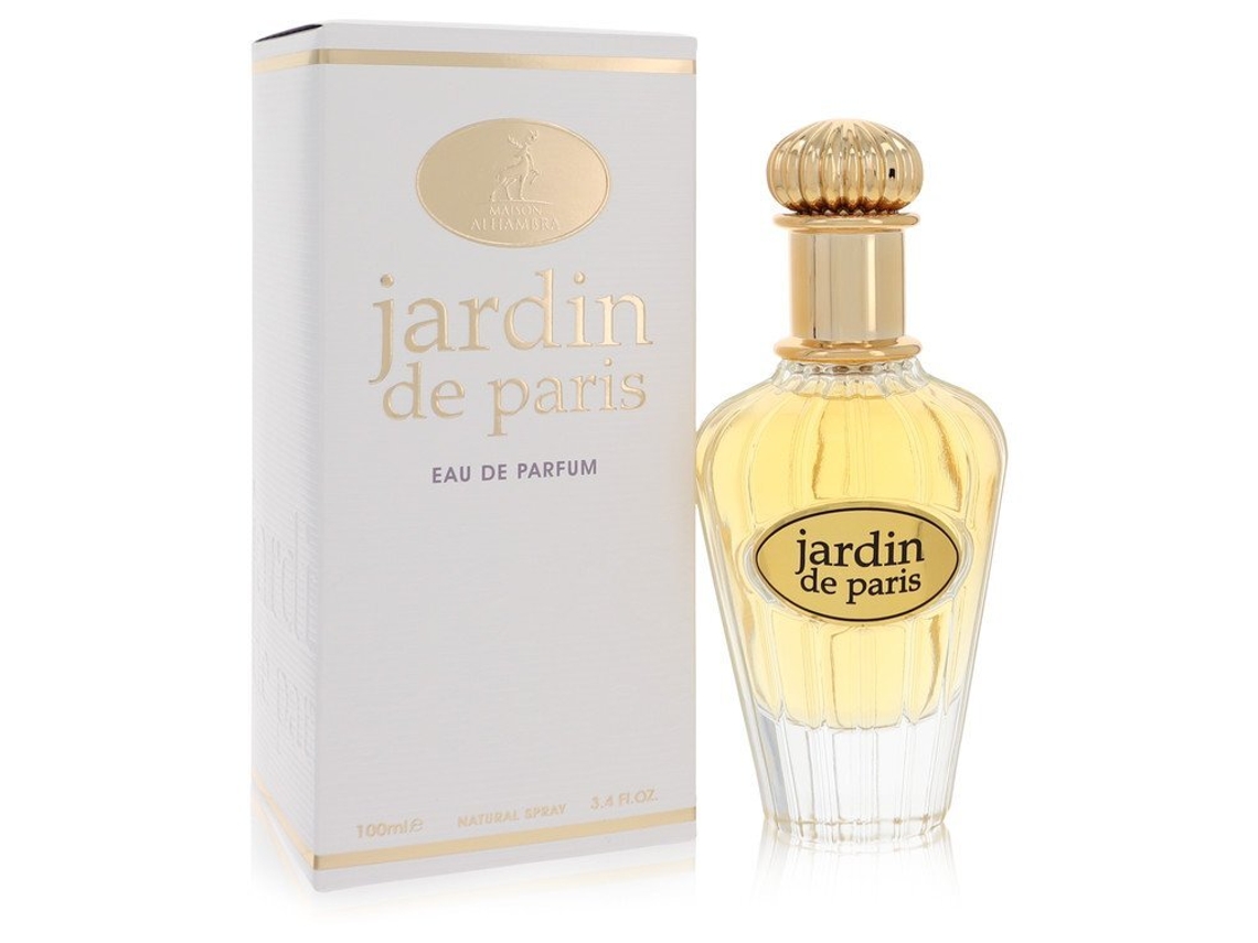 Eau De Parfum Jardin De Paris by Maison Alhambra Spray 3.4 oz (100 ml)