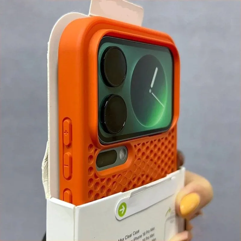 (orange Xiaomi 13) Capa Protetora Rígida Com Dissipação De Calor Magnética Magsafe E Tela Respirável