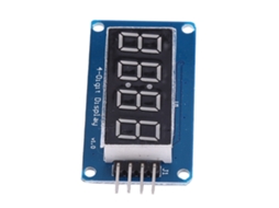 Módulo Led Display Digital 4 Dígitos Brilho Ajustável