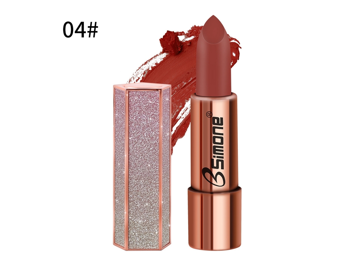 Labial Matte De Terciopelo Suave De Larga Duración Impermeable Herramienta De Maquillaje