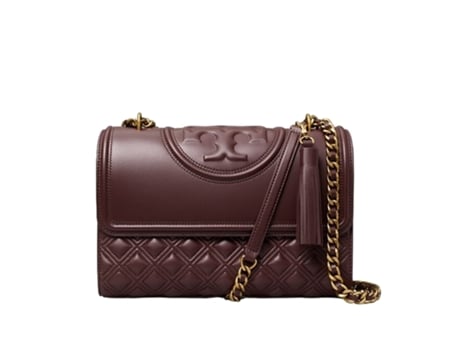 Mala De Ombro De Mulher Tory Burch Borse Spalla Fleming Poliéster Vermelho (tamanho Único)