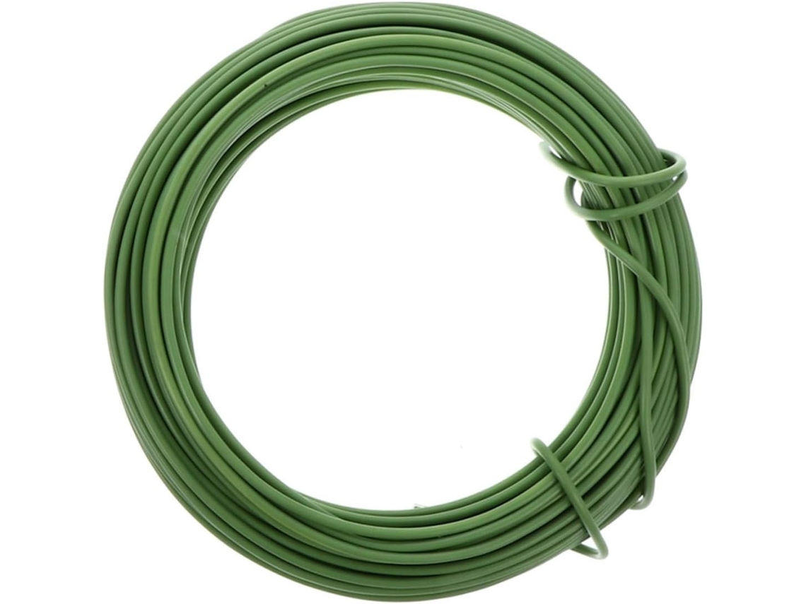 Abraçadeiras de arame Topbathy, flexíveis, para jardim, em TPR e ferro