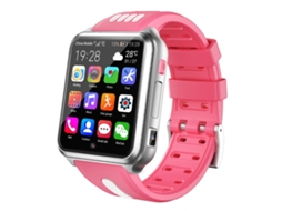 Smartwatch Com Tela Totalmente Laminada De 1,54 Polegadas, Câmera Dupla, 3 Gb + 32 Gb (rosa Prateado)