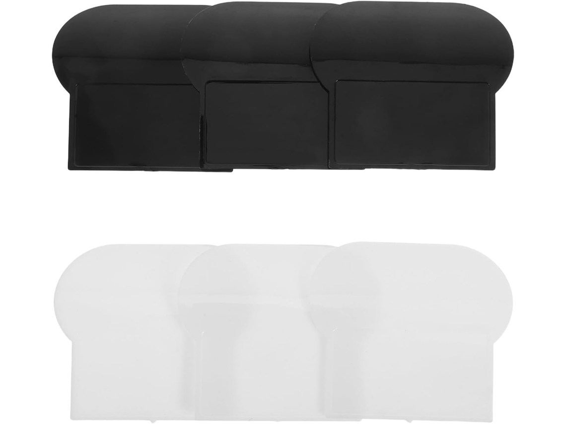 Tampas De Ralo De Silicone, Pacote Com 3 Unidades, Para Pia E Lavatório, Coletor De Papel Higiênico Plano Para Uso Em