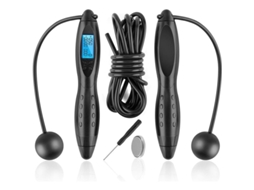 Cuerda De Salto Digital Sem Fio Com Contador De Calorias E Saltos Para Treinamento E Fitness