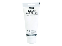 Tinta Acrílica PÉBÉO (Opaca - Branca - 100ml)