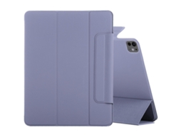 Capa inteligente para tablet em couro sintético Webake com fivela fixa e clipe duplo