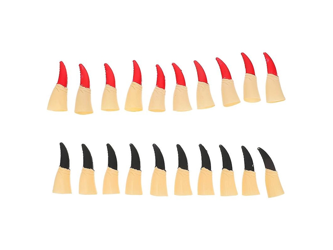 20 Unidades de Unhas de Halloween para Decorações de Halloween ALLINLESS