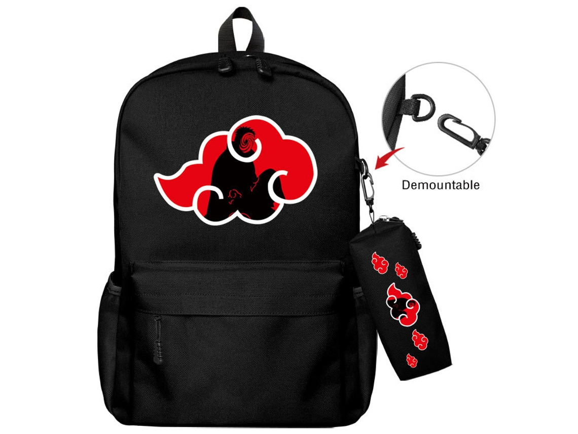 Naruto Mochila KOHREE Estudante Conjunto de Três Peças