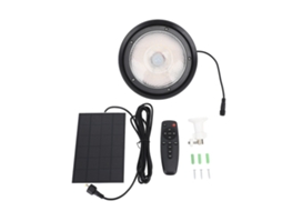 Lâmpada de Teto Solar com Sensor e Controle Remoto Ip65 Alta Luz para Jardim Celeiro Varanda