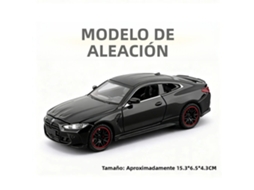 (m4 Preto) Miniatura De Brinquedo M4 Em Escala 1:32, Feita À Mão Em Alumínio Fundido, Modelo Gtr