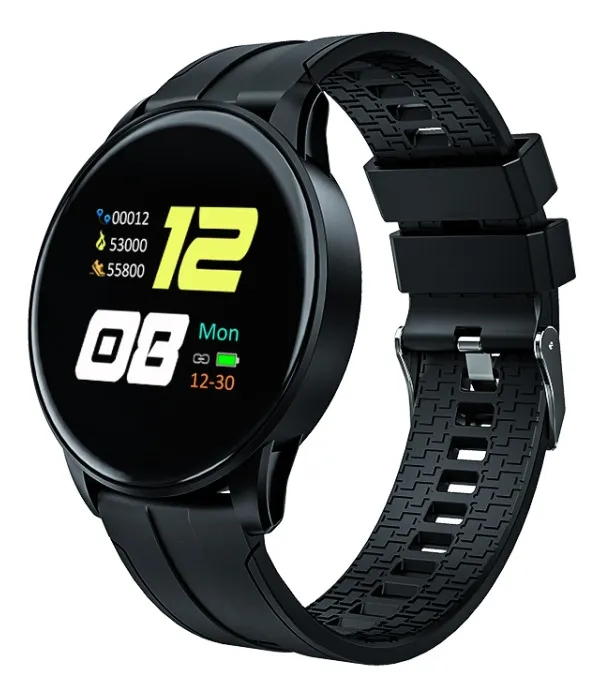 Relógio Inteligente Vayotoy B7 Preto com Tela Colorida de 0,96 Polegadas