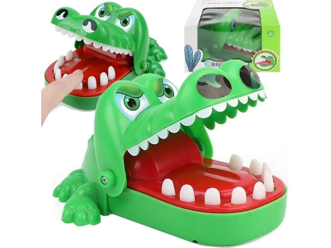 Jogo Do Crocodilo Com Dentes, Jogo Para Família, Jogo Infantil, Brinquedo Para Festa Wellngs Aquaforge