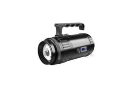 Lanterna Yunzii H35 Led Zoom Recarregável Preta