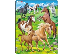 Puzzle LARSEN Maxi La-Fh38 em Forma de 65 Peças Animais