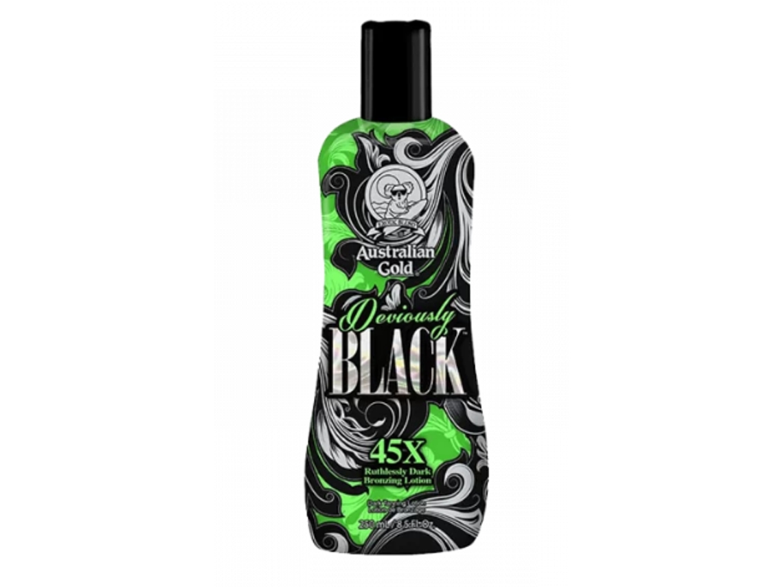 Australian Gold Deviously Black X45 Bronzing Loção 250ml