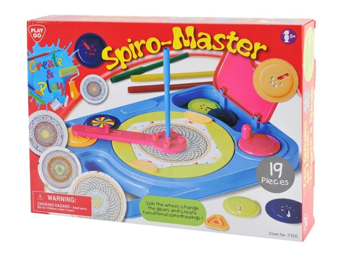 Conjunto De Desenho Play Spirograph Master, 19 Peças.