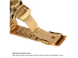 Reloj Automático Forsining Skeleton De Acero Inoxidable Para Hombre Con Caja De Regalo