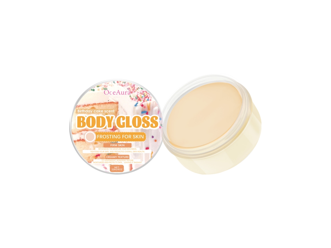 Creme Corporal Oceaura Birthday Cake Clareia Pele