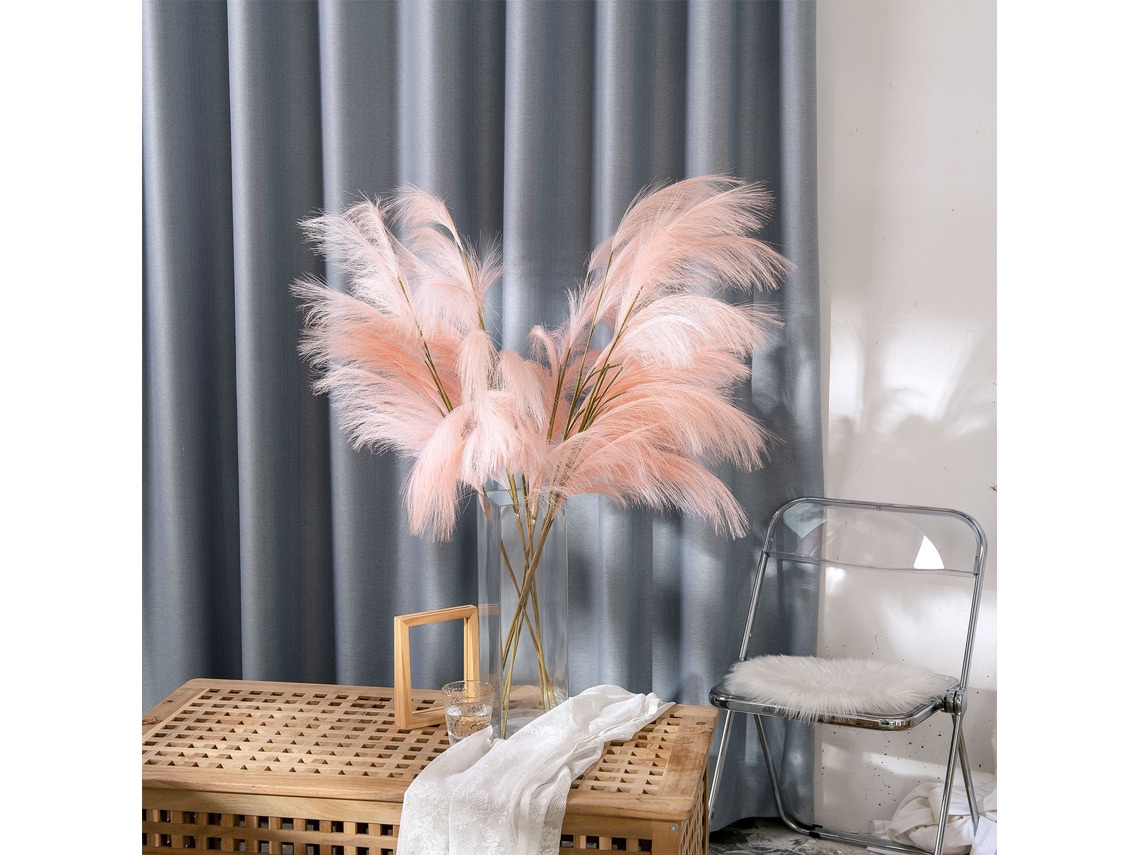 Grama Pampas Falsa (comprimento Total De 110 Cm, Resistente E Com Boa Tenacidade) Eoocoo