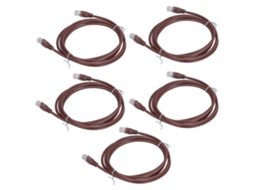 Cabo De Rede Lan Ethernet Gigabit Cat5 Utp Sem Blindagem De 100 Metros Aquaforge