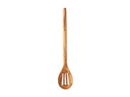 Colher de Cozinha com Cabo Oliveira Antiaderente para Uso Doméstico 33*6cm ZSANFS (espremedor)