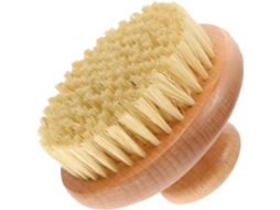 Escova Esfoliante Corporal Com Cabo Redondo, Material Sintético Leve, Para Uma Massagem Relaxante No Banho Em Casa