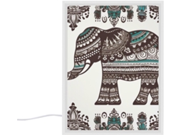Abajur De Cabeceira Com Design Elefante Boêmio Quarto, Sala, Escrivaninha E Mesa De Computador Ideal