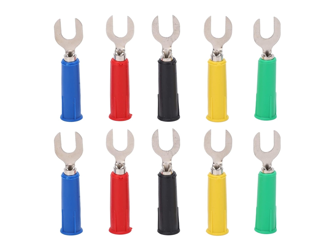 Conector Banana Em Formato De U 6 Mm Resistente A Alta Pressão Da