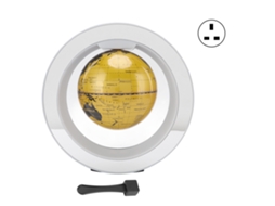 Globo Magnético Flutuante 6 Polegadas Dourado com Led